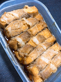 厚揚げの豚肉巻き-レシピのメイン写真