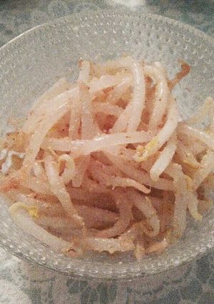 簡単♪茹でて混ぜるだけ♪もやしのナムル♪-レシピのメイン写真