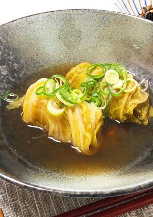 本格!!和風ロール白菜✩.*˚-レシピのメイン写真