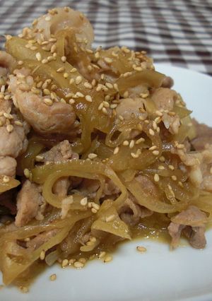 焼肉のたれde豚こま炒め~おかずの素~-レシピのメイン写真