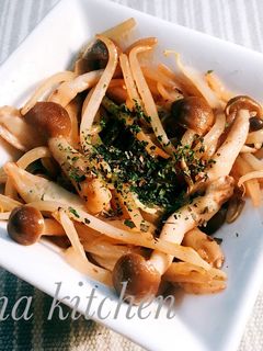 【簡単】もやしときのこのマリネ風♡-レシピのメイン写真