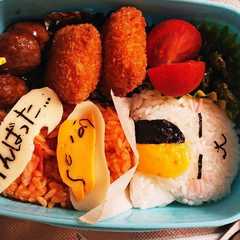 簡単キャラ弁-レシピのメイン写真