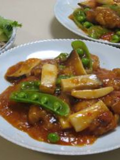 鶏肉の黒酢チリソース煮-レシピのメイン写真