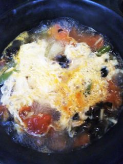 きくらげとトマトの卵スープ-レシピのメイン写真