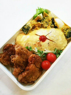 お弁当(1/31)オムライス-レシピのメイン写真