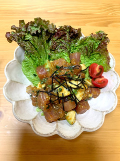 ハワイで食べた絶品マグロのポキ-レシピのメイン写真