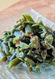 わらびの焼きみそ和え♪-レシピのメイン写真