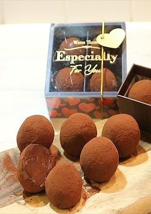 トリュフ☆とろける生チョコ☆バレンタイン-レシピのメイン写真