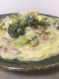 白菜とベーコンのクリームパスタ-レシピのメイン写真