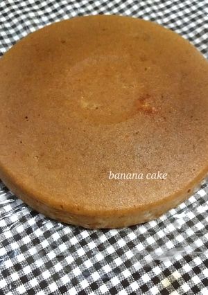 炊飯器で簡単 低糖質バナナおからケーキ-レシピのメイン写真