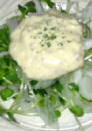 スライス玉葱♡ポテサラ風マヨソースサラダ-レシピのメイン写真