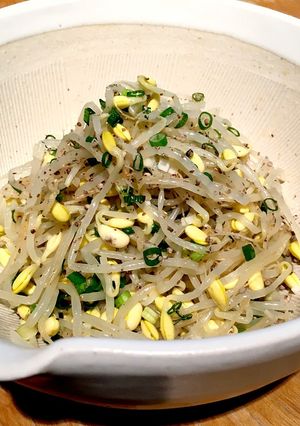 薬味好きのもやしナムル-レシピのメイン写真