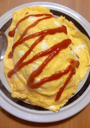 被せるだけ！イージーオムライス♬︎-レシピのメイン写真