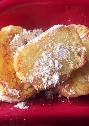 離乳食後期☆ロールパンでフレンチトースト-レシピのメイン写真