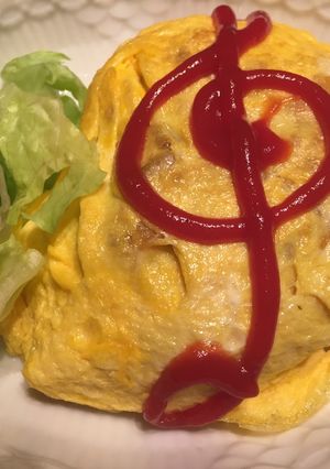 ト音記号オムレツ-レシピのメイン写真