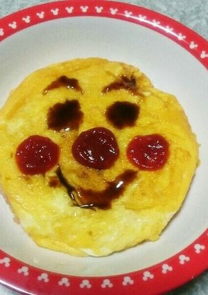 子供が喜ぶ❗アンパンマンオムライス♪♪♪-レシピのメイン写真