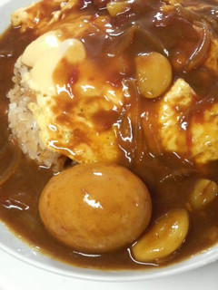 カレーの翌日は☆カレーオムライス♪♪-レシピのメイン写真