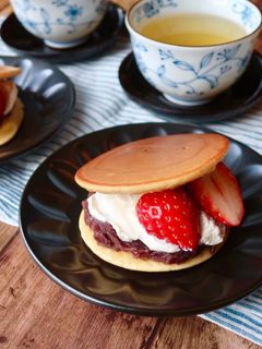 あま酒で作るどら焼き-レシピのメイン写真