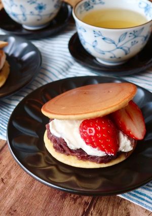 あま酒で作るどら焼き-レシピのメイン写真