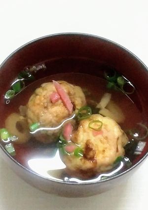 たこ焼きリメイク☆松茸のお吸い物で-レシピのメイン写真