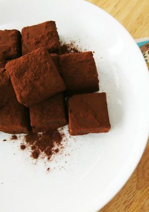洗い物ほぼ無し。レンジで塩生チョコ-レシピのメイン写真