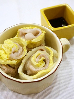 レンジで簡単 白菜と豚肉のミルフィーユ-レシピのメイン写真