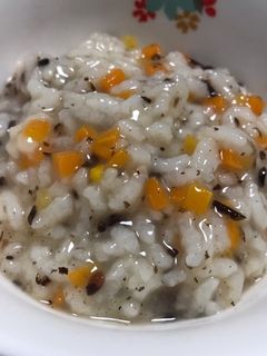 離乳食*ひじきの炊き込みご飯-レシピのメイン写真
