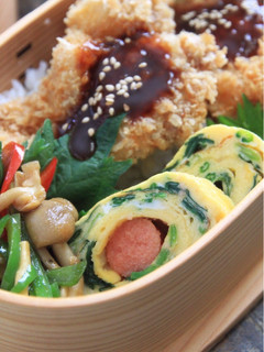 お弁当に!たらことチーズの卵焼き-レシピのメイン写真