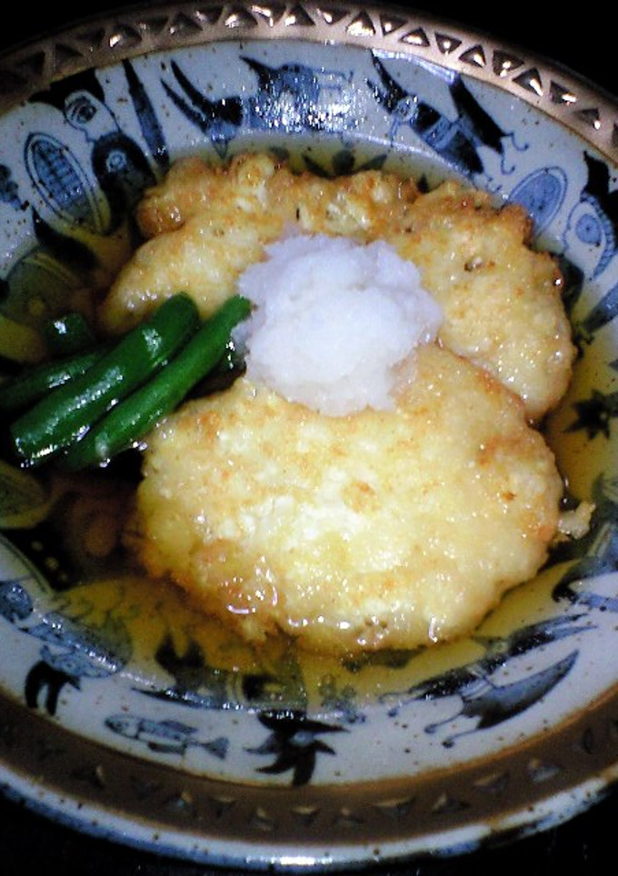 ふわふわ　山芋と豆腐の揚げだし-レシピのメイン写真