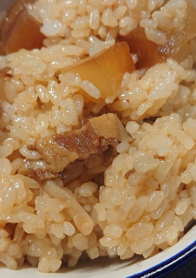 大根の煮物で簡単♪炊き込みごはん風☆-レシピのメイン写真