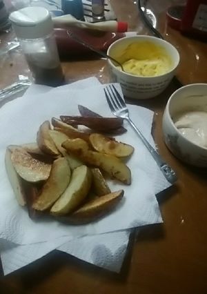 七味唐辛子とからしマヨフライドポテトなど-レシピのメイン写真