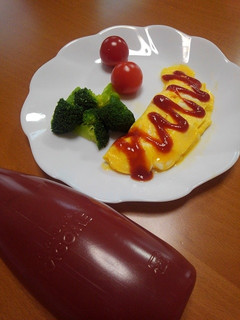レンジで卵簡単オムライス-レシピのメイン写真