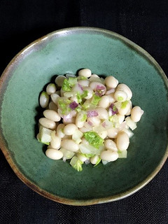 白いんげん豆とセロリのサラダ-レシピのメイン写真