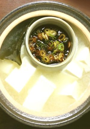 酒粕入り湯豆腐　-レシピのメイン写真