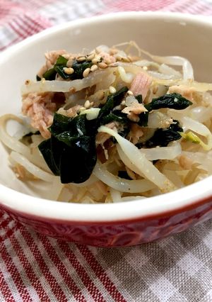 もやしとツナとワカメの中華サラダ-レシピのメイン写真