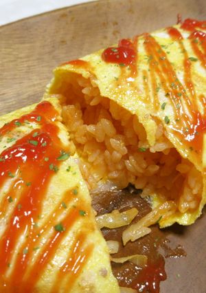 まぜて包んでオムライス♪-レシピのメイン写真