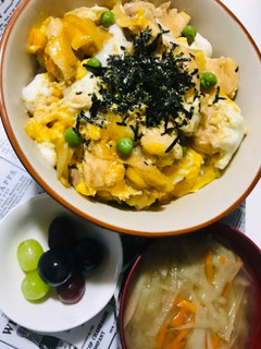 少ない調味料で、お店風簡単親子丼-レシピのメイン写真
