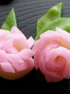 かまぼこのお花☆飾りきり☆お弁当お節に♪-レシピのメイン写真
