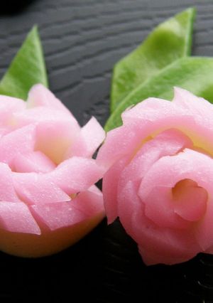 かまぼこのお花☆飾りきり☆お弁当お節に♪-レシピのメイン写真