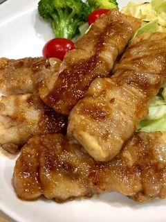 ボリューム満点でもヘルシー!豚の豆腐巻き-レシピのメイン写真