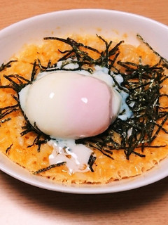 和風温玉オムライス風-レシピのメイン写真