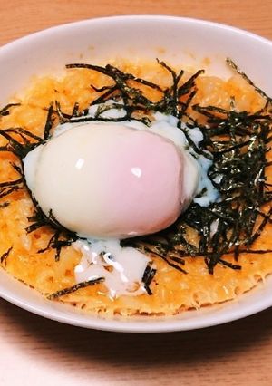 和風温玉オムライス風-レシピのメイン写真