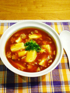 ラーメンスープで旨旨麻婆豆腐-レシピのメイン写真