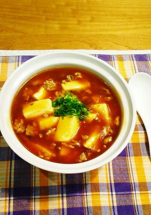 ラーメンスープで旨旨麻婆豆腐-レシピのメイン写真