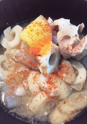 栄養満点！！具沢山の豚汁-レシピのメイン写真