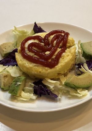 まるでホットケーキなオムライス♪-レシピのメイン写真