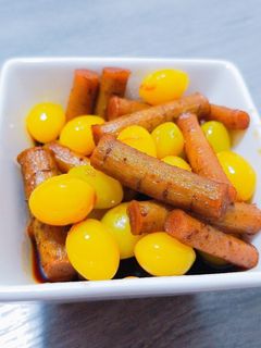 めんつゆで★銀杏とごぼうの煮物-レシピのメイン写真
