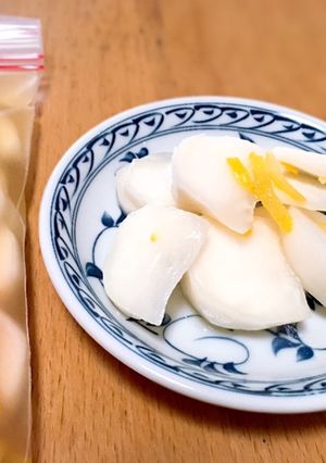 カブが好きになる☆かぶの甘酢漬けゆず風味-レシピのメイン写真