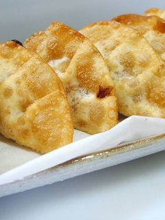 納豆キムチの揚げ餃子♪-レシピのメイン写真