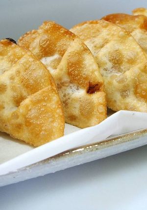納豆キムチの揚げ餃子♪-レシピのメイン写真